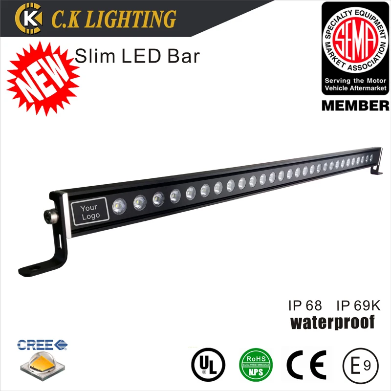 soye waterproof led light bar 4x4