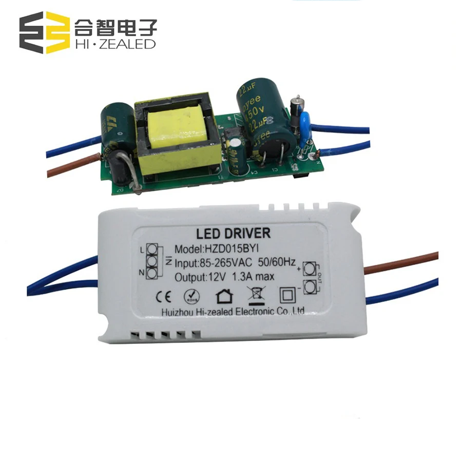 110v 220v input flicker free LED strip drivers 12v 10W LED Power Supply
