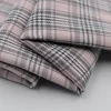 150D Yarn dyed check polyester fabric for cloths