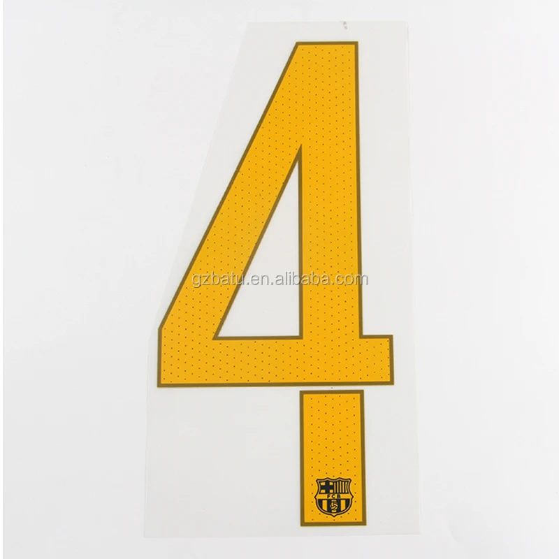 Custom Soccer Heat Transfer Numbers,Heat Transfer Letters And Numbers