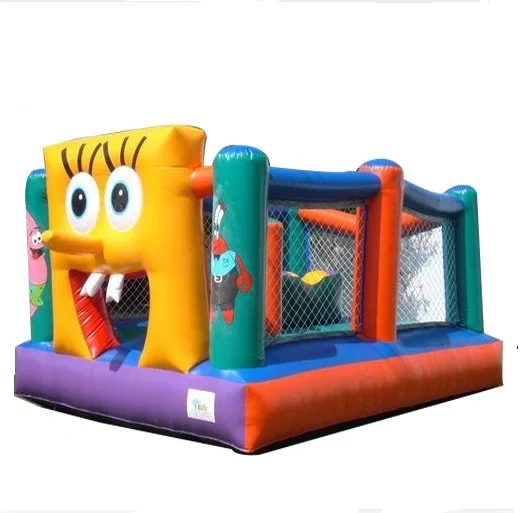 Top popular 0.55mm pvc inflatable mickey mouse jumping castle