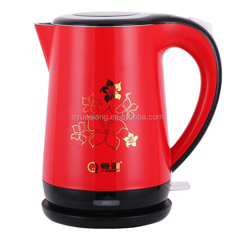 electric kettle red colour