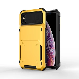 TPU Card Slot Phone Case iPhone X XS XR Max