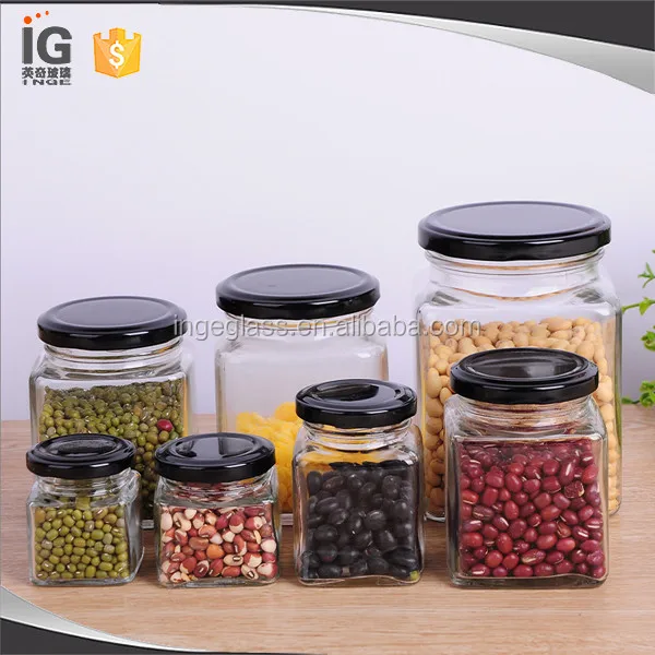 Square Glass Honey Jars Wholesale Empty Glass Honey Jar Buy Square