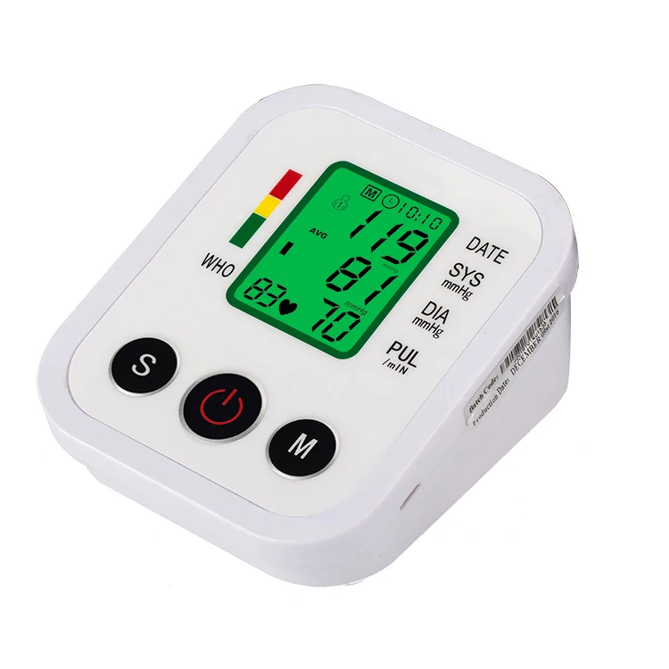 MK-B869YC Blood Pressure Monitor Upper Arm/Wrist Blood Watch With Manual