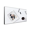 A0 A1 A2 A3 A4 A5 Aluminum Frame Advertising Show Indoor Canvas Textile Light Box Double Sided