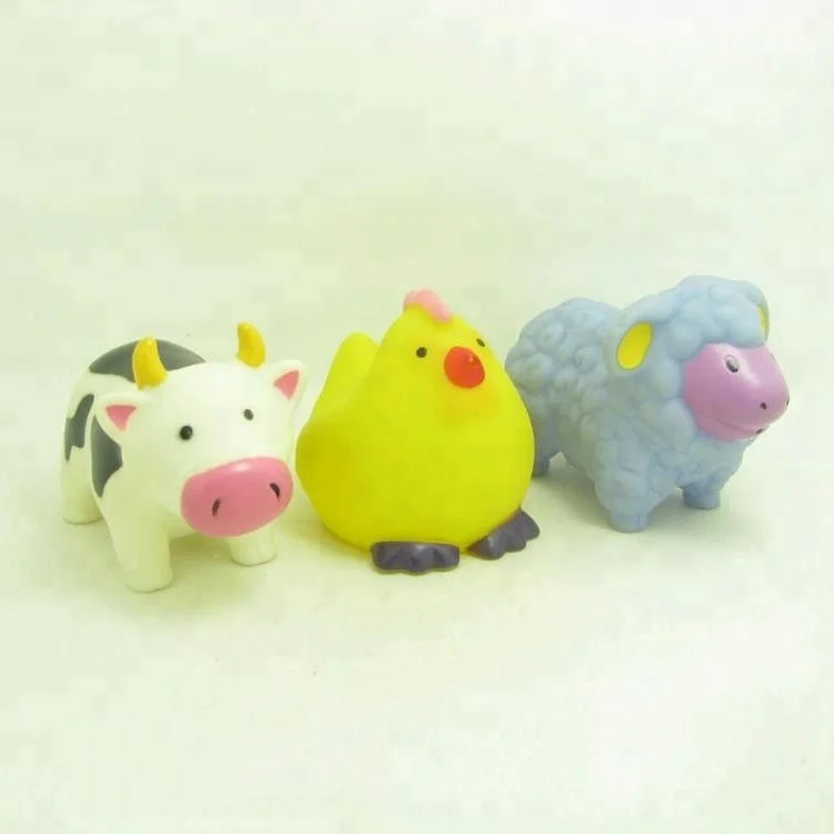 farm animal bath toys