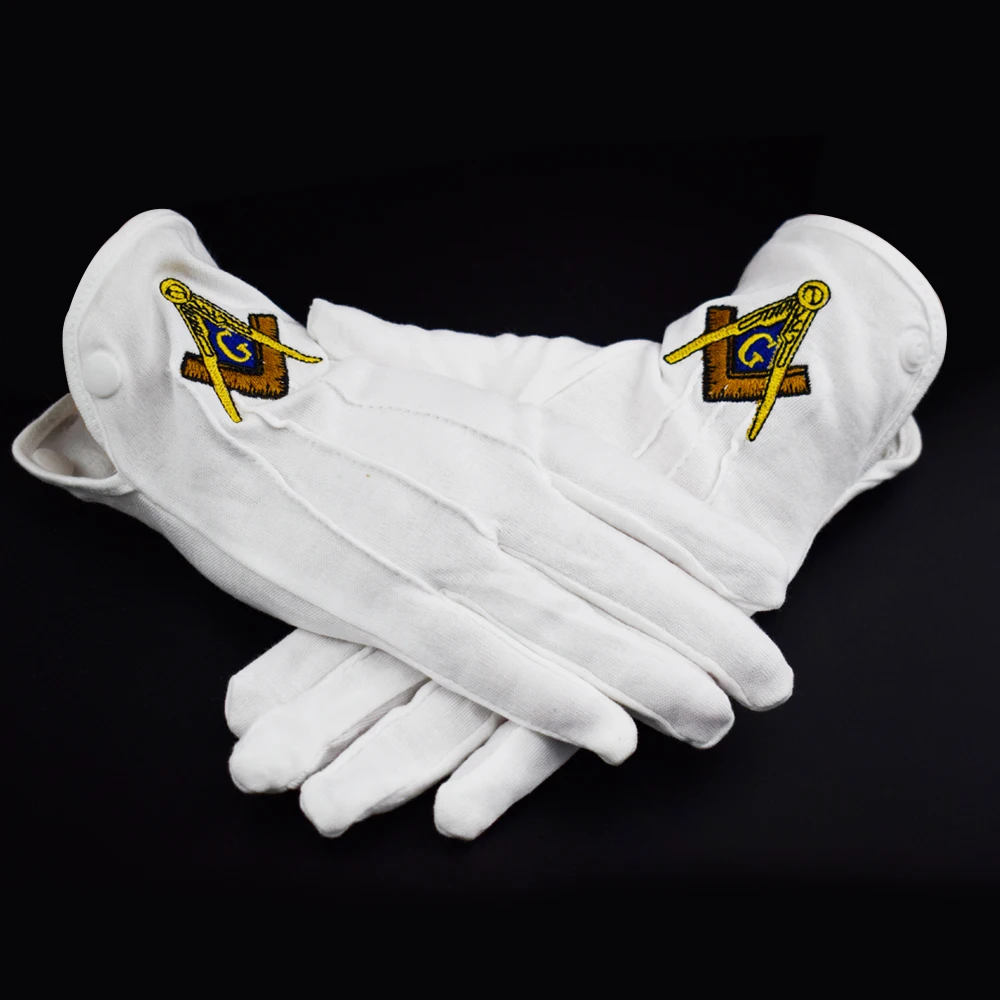 

Custom Logo Hand Gloves Working Glove White Cotton Gloves