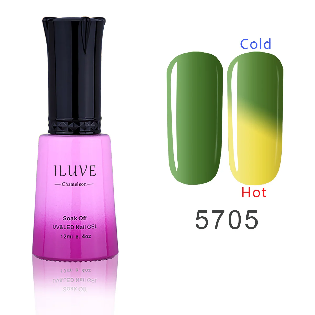 iLuve Fashion Nail Gel Temperature Change Chemeleon Nails Salon UV LED Lamps Gel Nail Polish