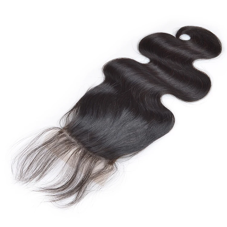 

For selling Virgin cuticle aligned human hair Brazilian top closure 10A Grade