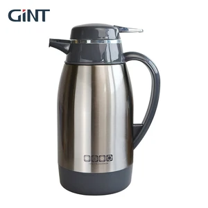 Image of Portable stainless steel home goods thermos coffee pots