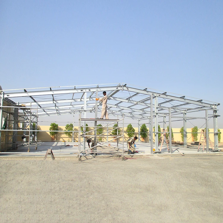 Prefabricated Building Factory Drawing Structure Steel Fabrication