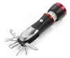 Goldmore 1 3W 10 in 1 Hunting Camping Pocket Knife LED Torch Zoom - Brightest Multi- Tool LED Flashlight,Tool led camping light