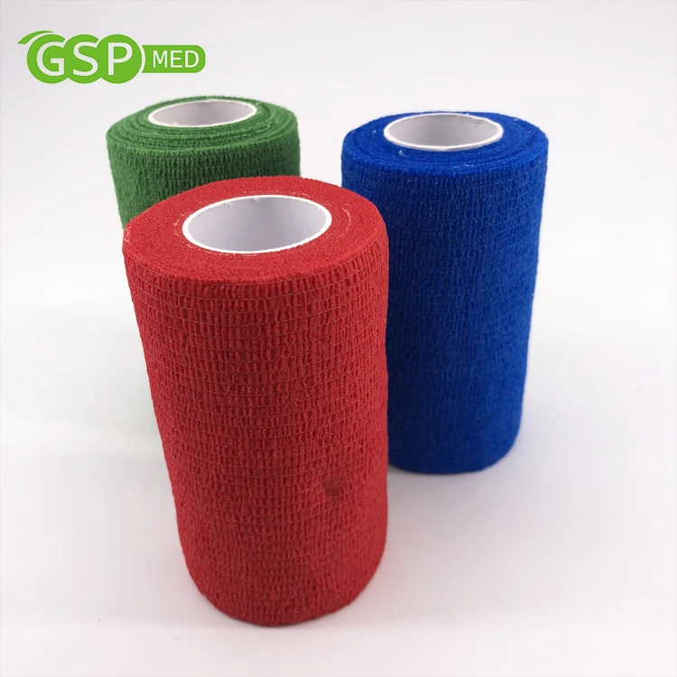 10cm*4.5m Non-woven Vet Cohesive Wrap Bandage Wholesale Vet Wrap For ...