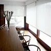 dooya motor electric roller window blinds for office meeting room