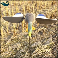 

2017 Xilei Free Shipping Dc 6V Tactical Military Hunting Bait Duck Decoys For Hunting With Spinning Wings