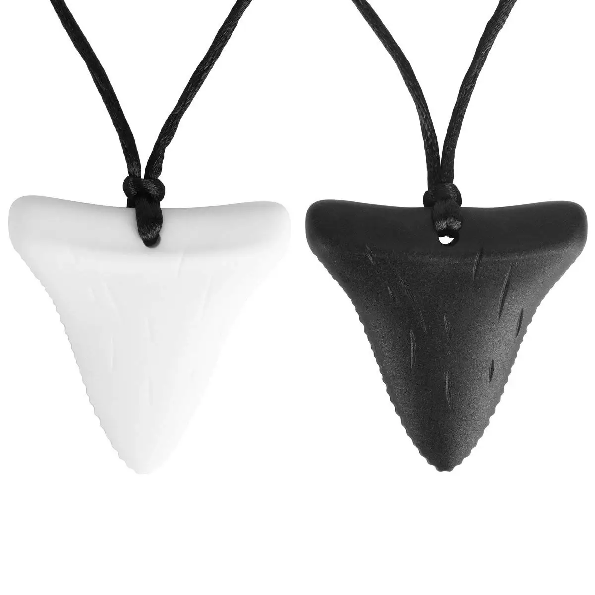 Buy Shark Tooth Sensory Chew Necklace for Kids, Boys and Girls