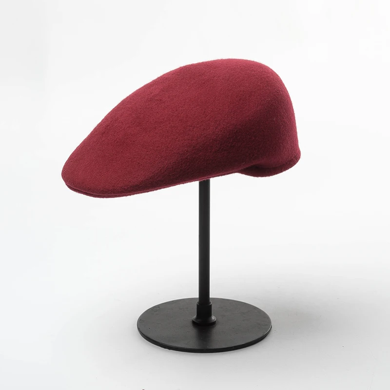 wool felt ascot cap