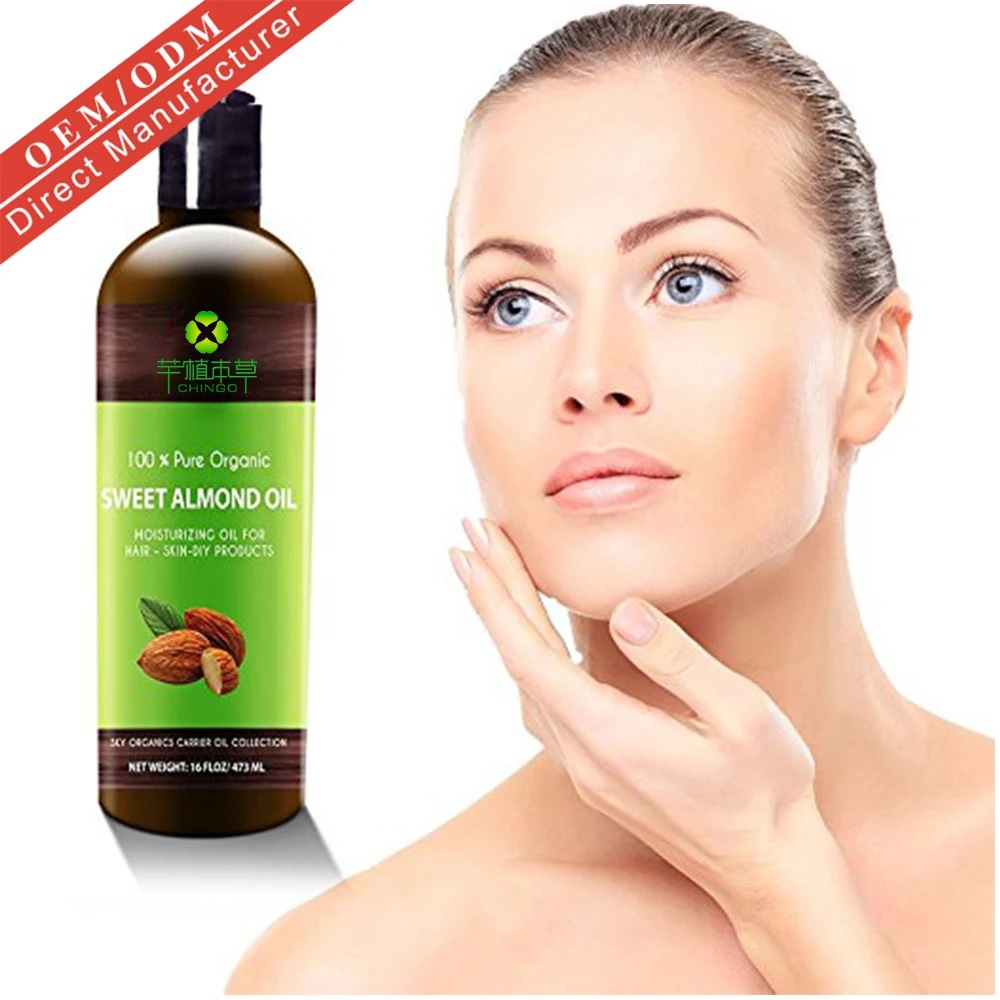 Oem/odm The Best Antiwrinkles Antiaging Organic Sweet Almond Oil