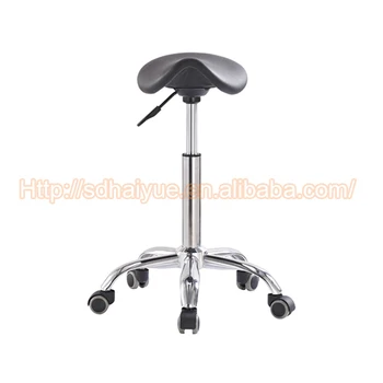 Children Student Mini Saddle Seat Stool For Barber Usage Black Children Student Mini Saddle Seat Stool For Barber Usage Black Leather Chair