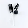 factory stock low MOQ GP449 3 in 1 set 18/410 18mm aluminum glossy black shiny finish serum pump nozzle with over bottle cap