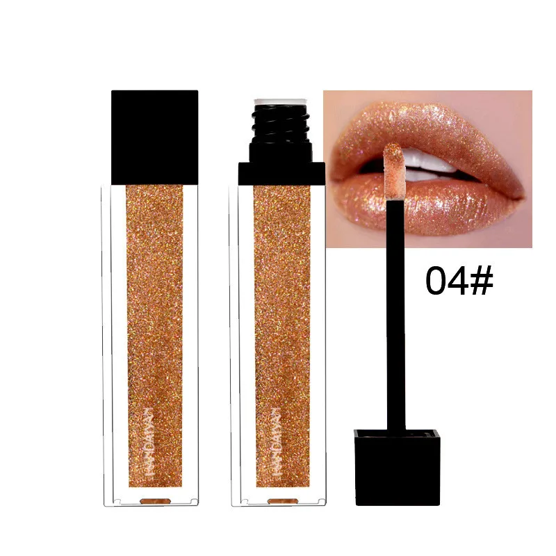 

Long Lasting Matte Liquid Lipstick Red Lips Waterproof Metallic Lip Gloss, N/a