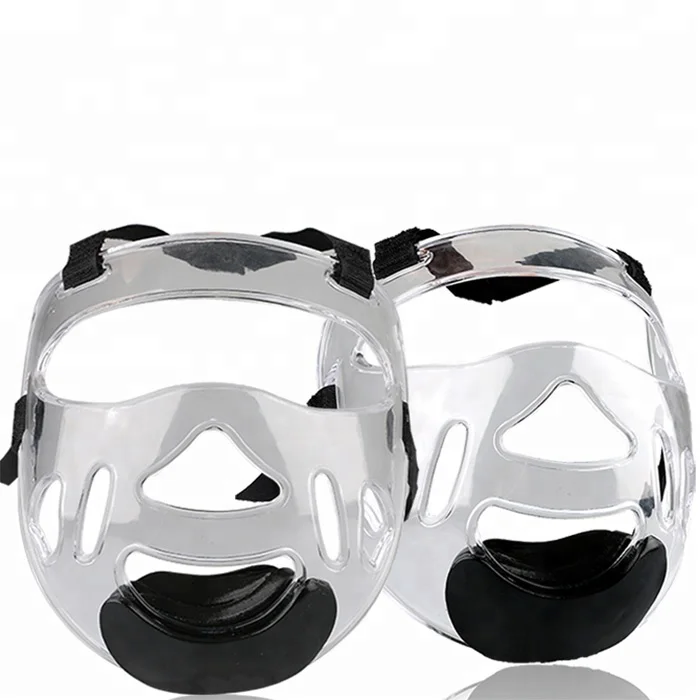 

Customize Karate head guard with clear face guard