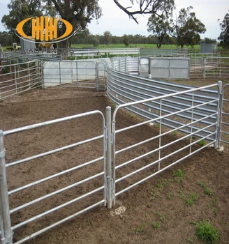 Australia Standard Galvanized Round Pen Panels - Buy Galvanized Round ...