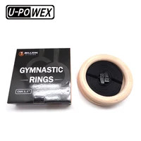

Indoor sports wooden gym ring with logo printed