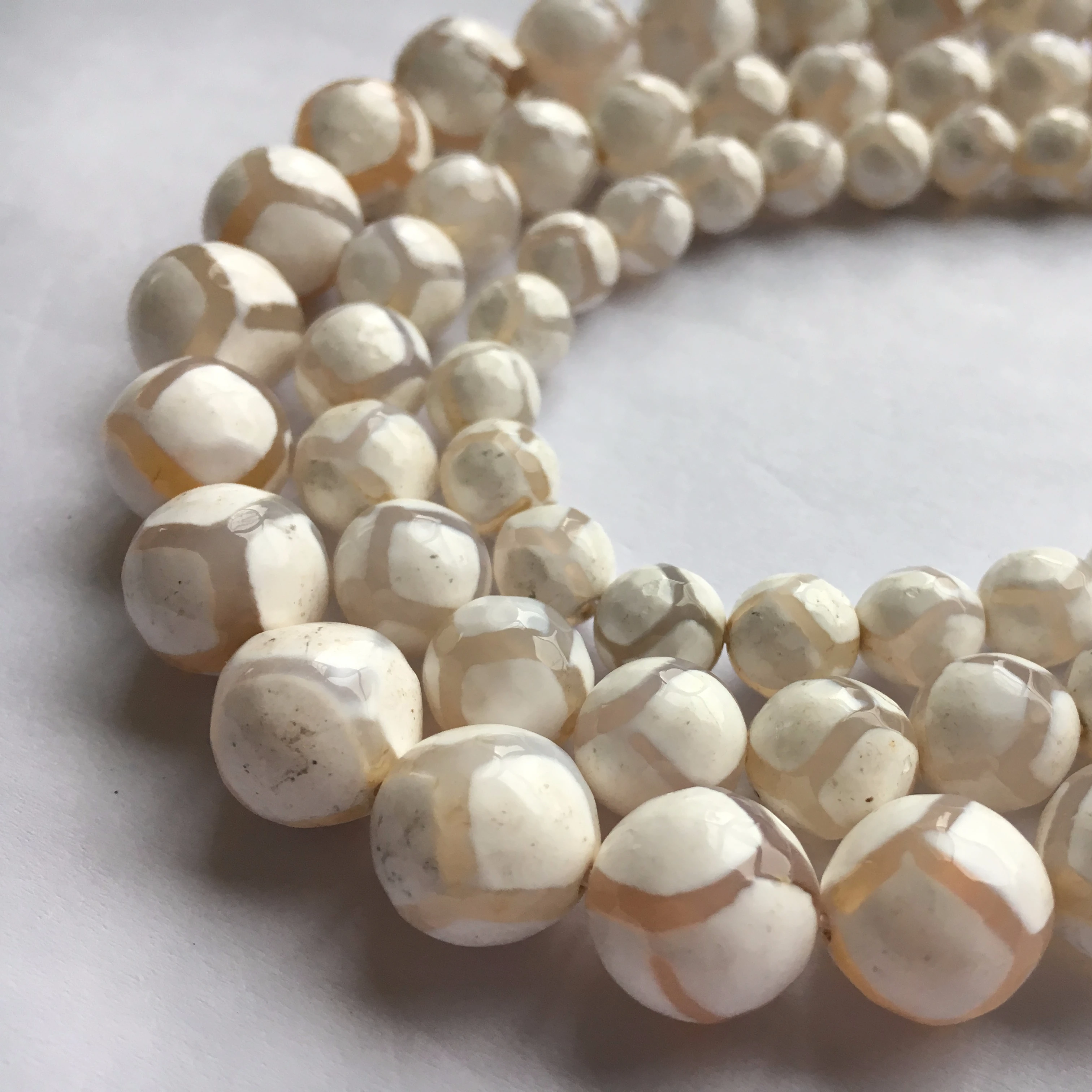 PURE WHITE PLAIN ROUND PORCELAIN CHINA JEWELLERY CRAFT BEADS 4mm 6mm 8mm