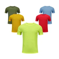 

100% Microfiber Polyester Mens Sport T Shirt Custom Print Marathon Dry Fit Shirt Running