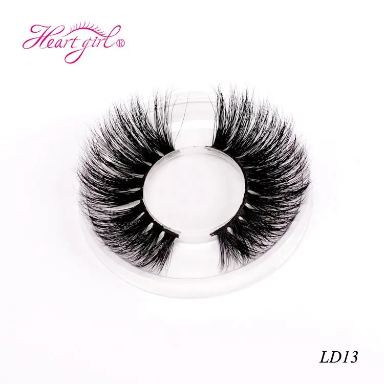 

5D Mink Lashes Supplier Volume 25mm eyelashes Mink Private Label, Natural black