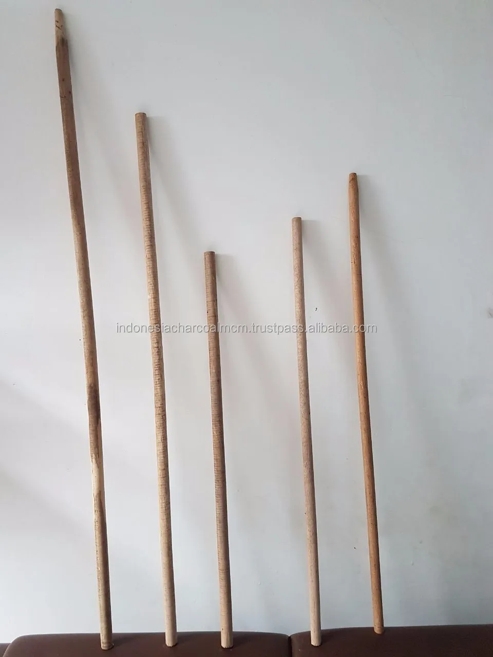 Natural Wooden Broom Stick From Indonesia Buy Indian