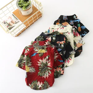 Image of 2018 Spring dog fashion comfort cotton shirts.