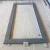 Absolute Black Monument Funeraire Modern, Black Granite Border For Gravestone-