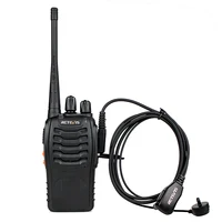 

Retevis H777 Commercial Walkie Talkie with Air Tube Earpiece Two Way Radios UHF Two Way Radios USB charger 16CH