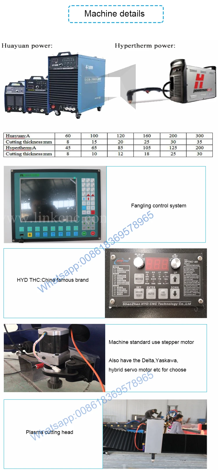 Cheap price metal cutting cnc cnc plasma pipe cutting machine