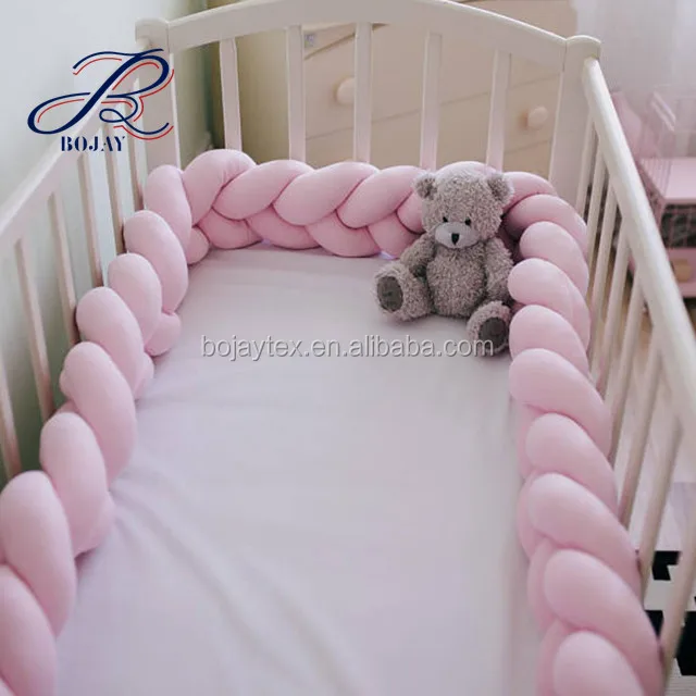 double braided crib bumper