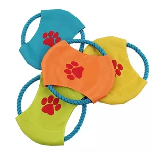 Image of Pet Flying Disc Toys Dog Flying Disk With Colorful Logo For Promotion Gift