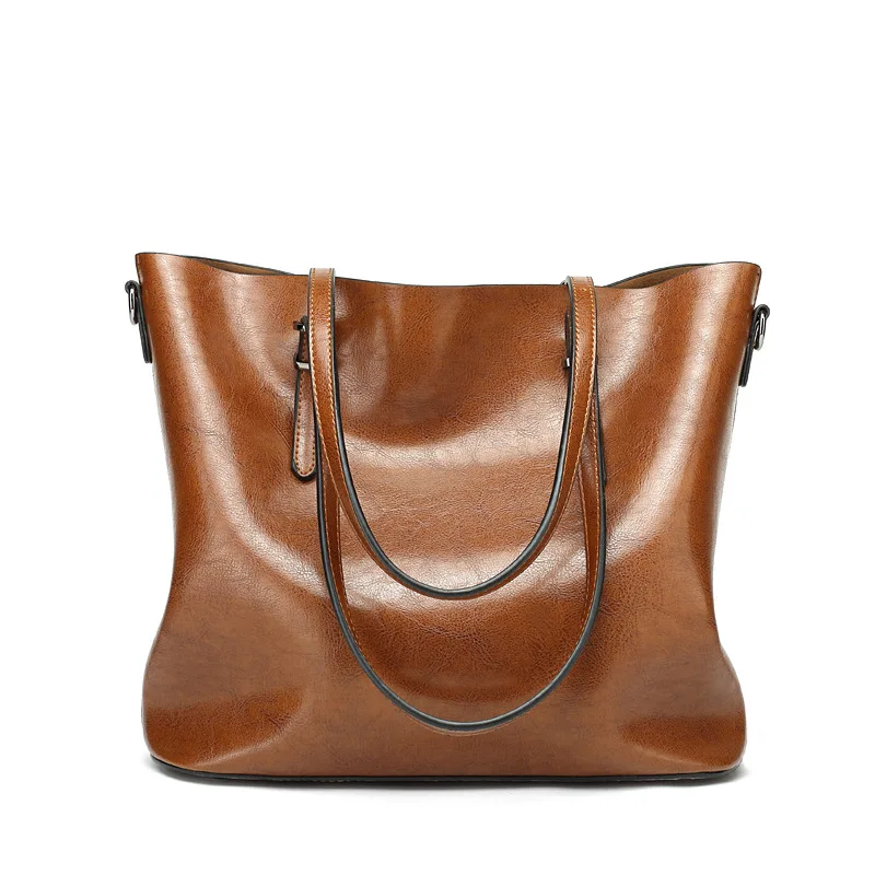 

Hot Sales Wholesale Luxury Fashion Big Capacity PU Leather Ladies Shoulder Bags Women Handbags 2019