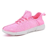 

Cheap Quality Chargeable Color USB Pink LED Shoes