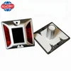 Traffic White Road Stud LED Aluminum Round With Cat Eyes