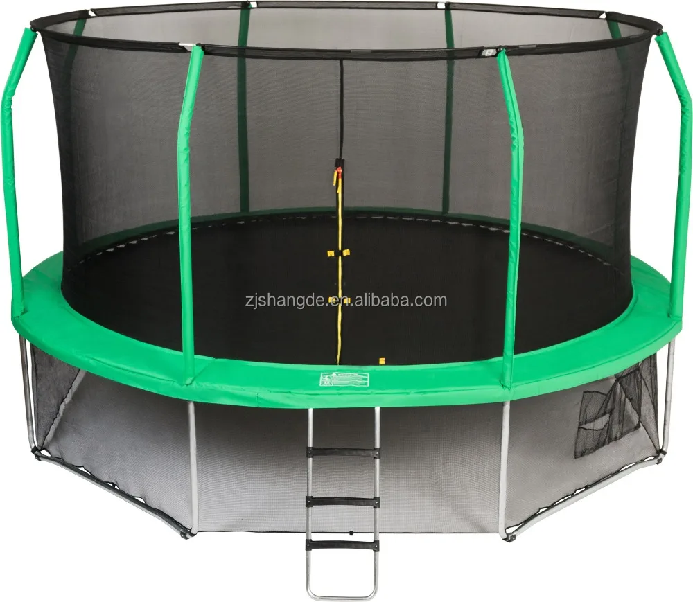 

Sundow Enclosures Guaranteed Quality Best Price Top Sale With 1.8m 14Ft Outdoor Trampolines, Blue,black,green,red,yellow or customize