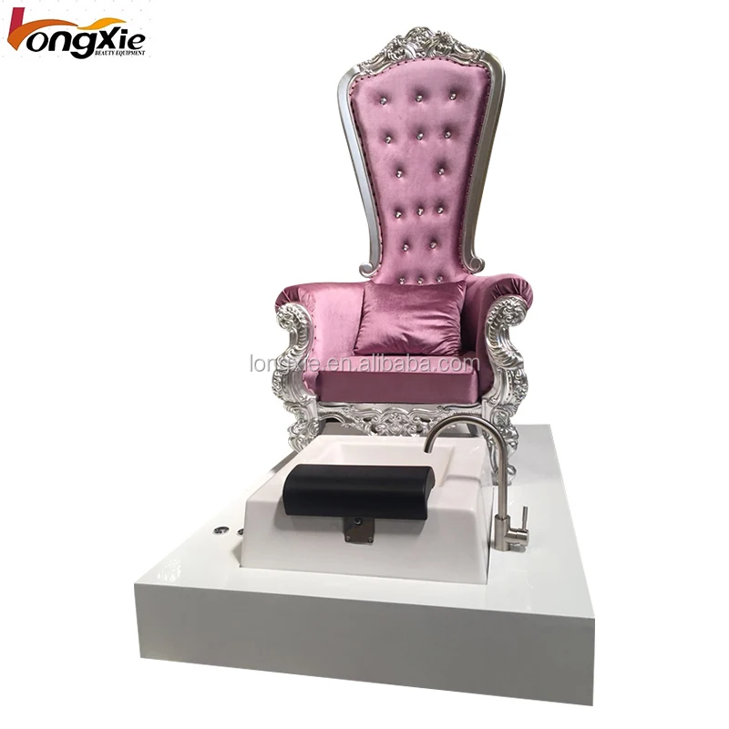 

2019 High back purple spa chair luxury nail salon furniture, Color is optional