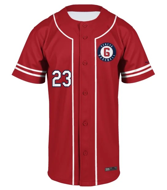 New Design Sublimation Printing Polyester Blank Baseball Jersey
