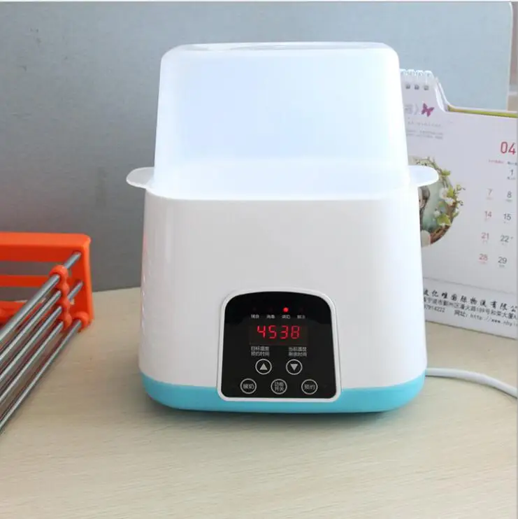 Accurate Temperature Control LCD Display Double Bottle Warmer for Breast Milk, Baby Food Heater