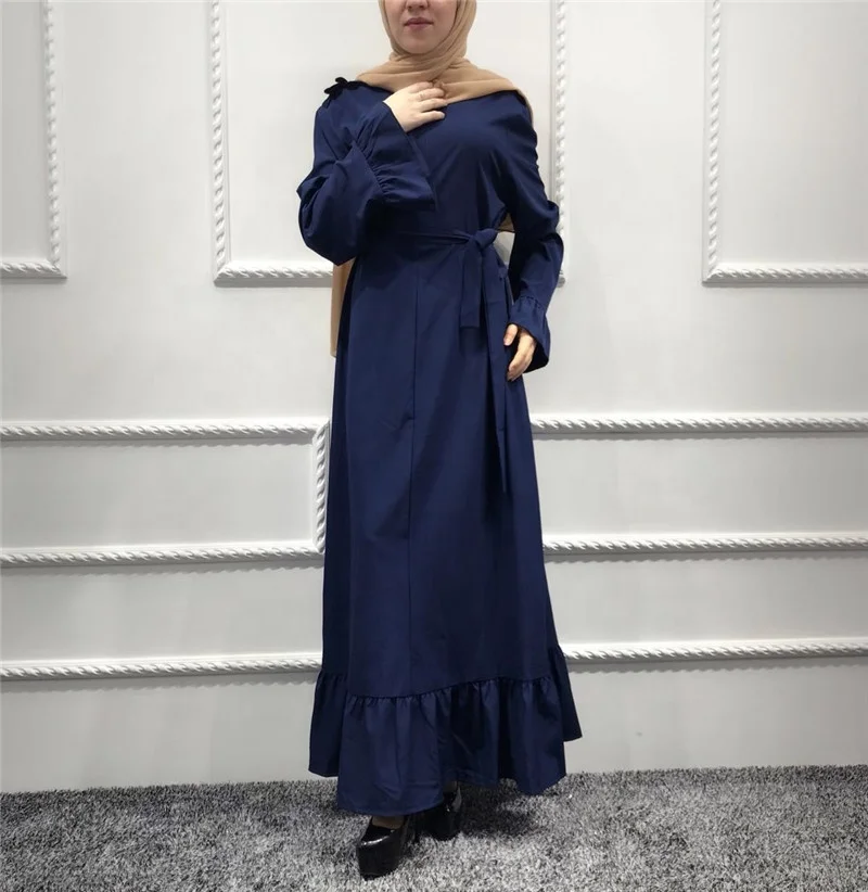 

Wholesale Abaya styles Modern Abaya Muslim Clothing 2019, Black,blue,brown