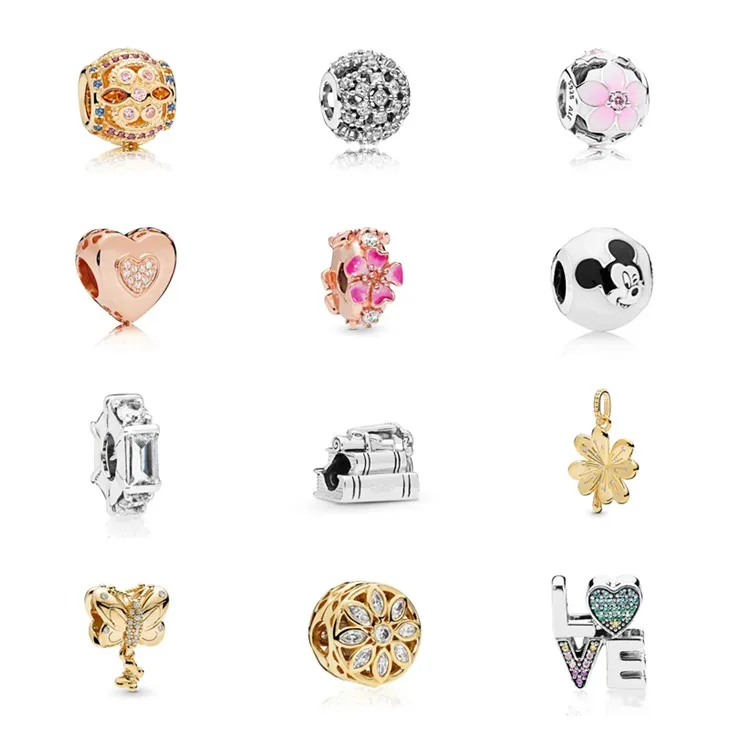 Fashion wholesale 925 silver bracelet suitable for Pandora accessories.