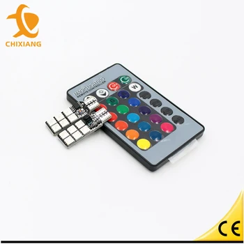 Auto-interieur Led Leeslamp T10 5050 6smd Rgb Omgevingslicht Kamer ... Auto-interieur Led Leeslamp T10 5050 6smd Rgb Omgevingslicht Kamer ...
