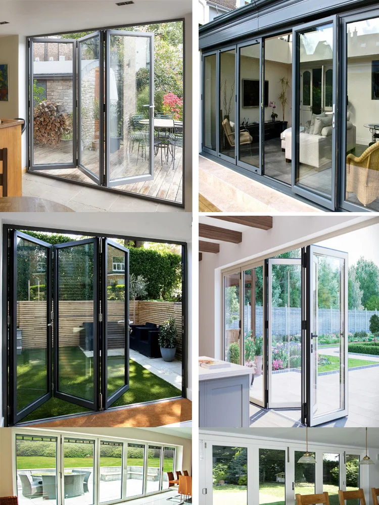 Folding Doors Exterior Bi Folding Door Track - Buy Folding Doors ...